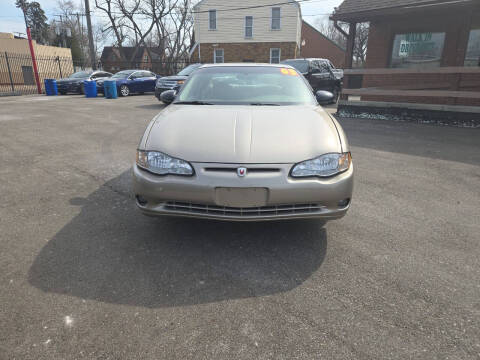 2003 Chevrolet Monte Carlo for sale at Frankies Auto Sales in Detroit MI
