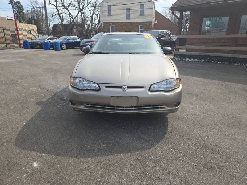 2003 Chevrolet Monte Carlo for sale at Frankies Auto Sales in Detroit MI