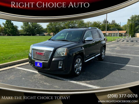 2013 GMC Terrain for sale at Right Choice Auto in Boise ID