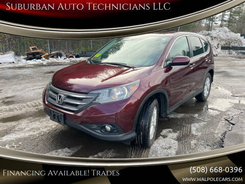 2014 Honda CR-V for sale at Suburban Auto Technicians LLC in Walpole MA