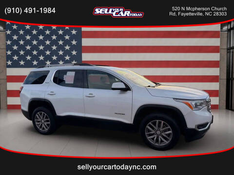 2018 GMC Acadia SLE-2