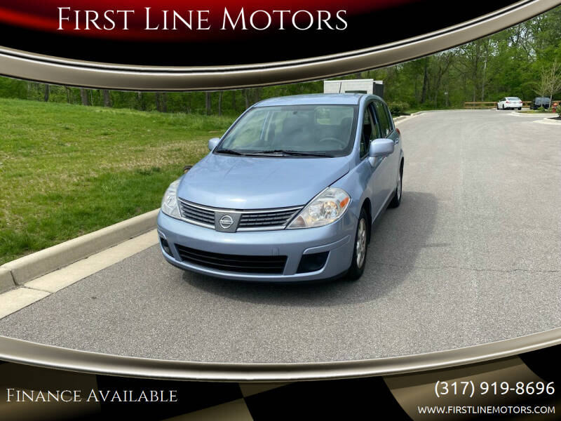2009 Nissan Versa for sale at First Line Motors in Brownsburg IN