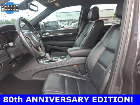 2021 Jeep Grand Cherokee 80th Anniversary Edition