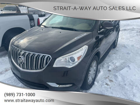 2014 Buick Enclave for sale at Strait-A-Way Auto Sales LLC in Gaylord MI
