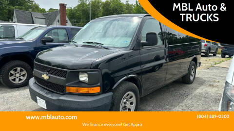 2010 Chevrolet Express for sale at MBL Auto & TRUCKS in Woodford VA