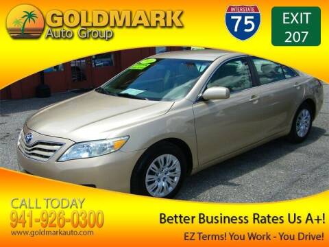 2010 Toyota Camry for sale at Goldmark Auto Group in Sarasota FL