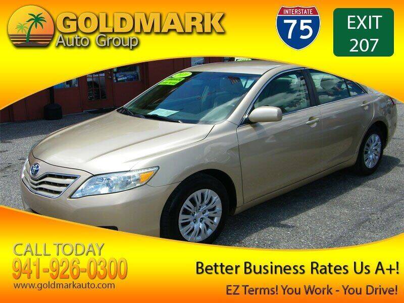2010 Toyota Camry for sale at Goldmark Auto Group in Sarasota FL