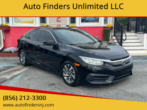2016 Honda Civic for sale at Auto Finders Unlimited LLC in Vineland NJ