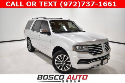 2015 Lincoln Navigator for sale at Bosco Auto Group in Flower Mound TX