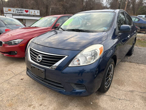 2012 Nissan Versa for sale at Motley's Auto World in Danville VA