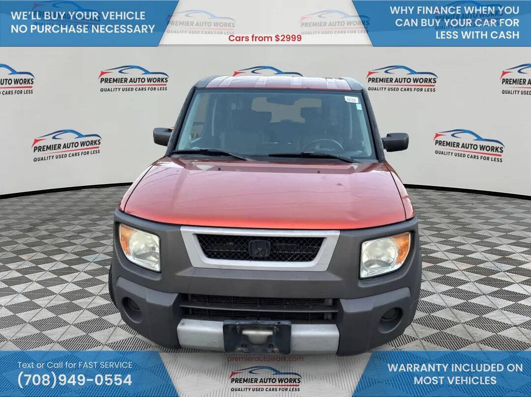 Orange 2005 Honda Element EX EX 4dr SUV 2