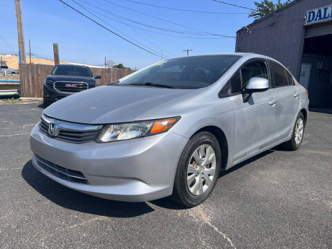 2012 Honda Civic for sale at Dallas Auto Drive in Dallas TX