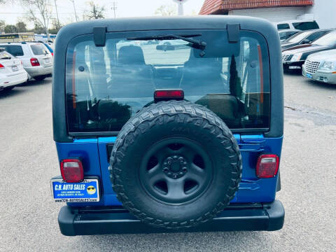 2003 Jeep Wrangler X