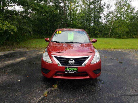 2018 Nissan Versa for sale at L & R Motors in Greene ME