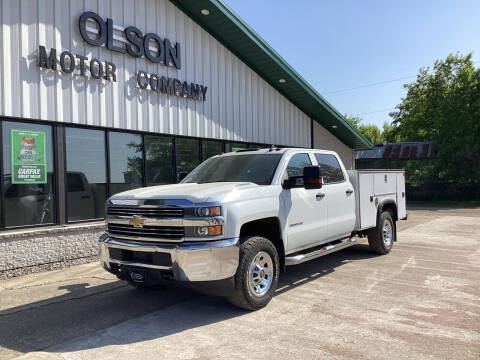 2015 Chevrolet Silverado 3500HD CC for sale at Olson Motor Company in Morris MN