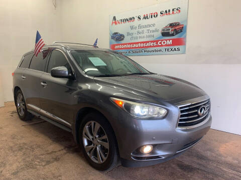 2015 Infiniti QX60 for sale at Antonio's Auto Sales - Antonio`s  3001 in Pasadena TX
