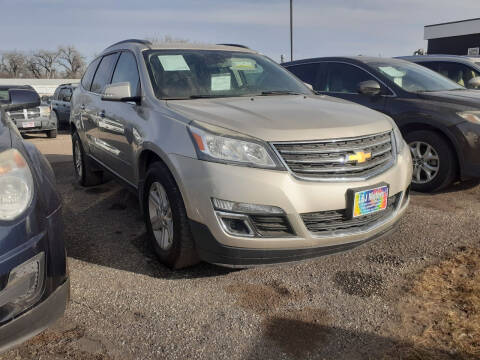 2013 Chevrolet Traverse for sale at L & J Motors in Mandan ND