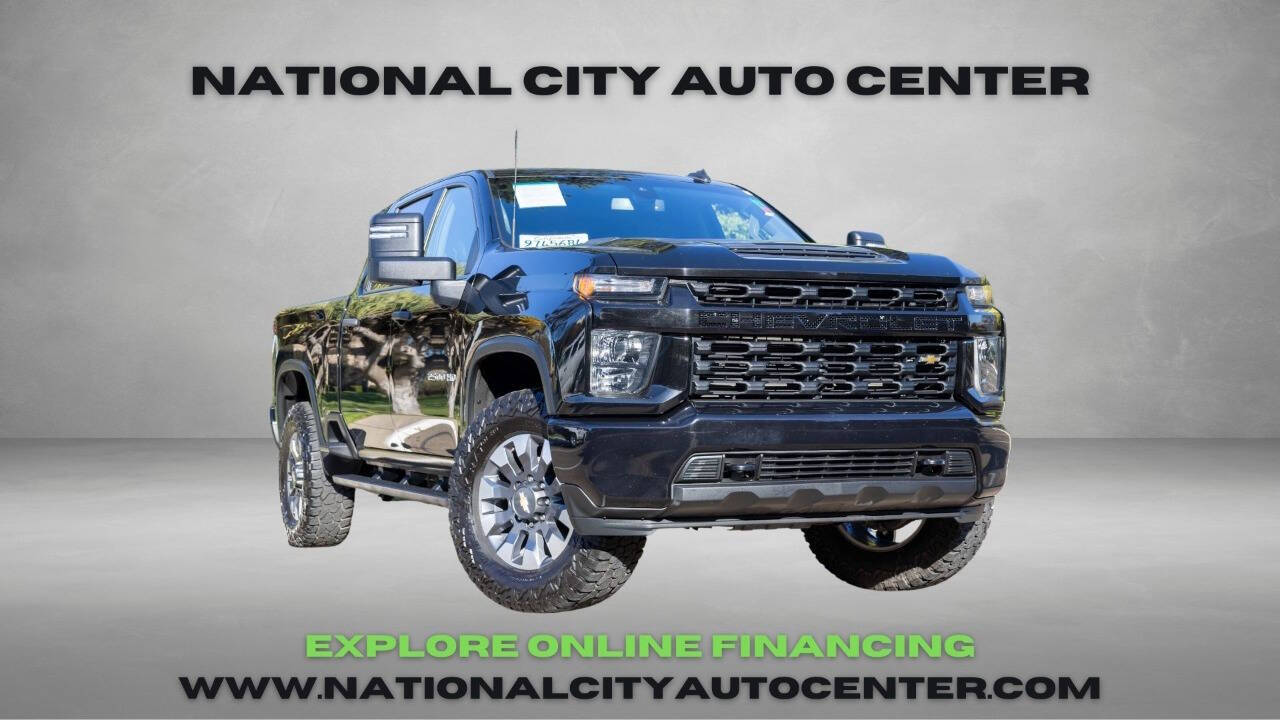 used 2021 Chevrolet Silverado 2500HD Custom 4x4 4dr Crew Cab SB