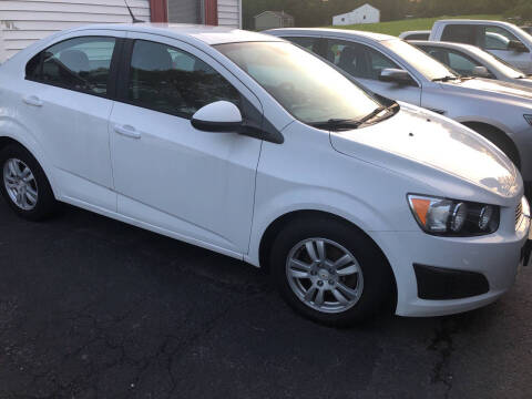 2012 Chevrolet Sonic for sale at CENTRAL AUTO SALES LLC in Norwich NY