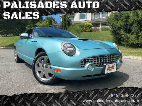 2002 Ford Thunderbird for sale at PALISADES AUTO SALES in Nyack NY