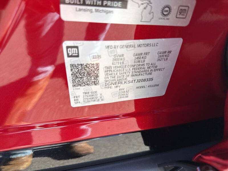 2026 Chevrolet Traverse RS