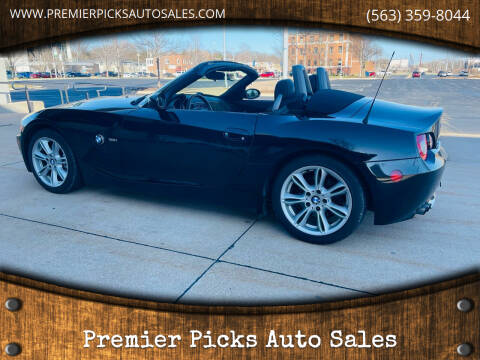2005 BMW Z4 for sale at Premier Picks Auto Sales in Bettendorf IA