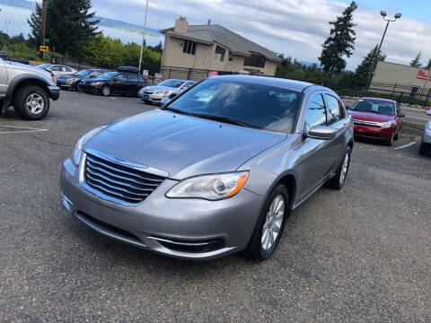 2013 Chrysler 200 for sale at KARMA AUTO SALES in Federal Way WA