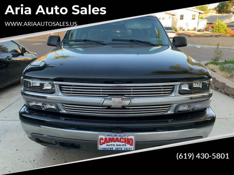 2004 Chevrolet Suburban for sale at Aria Auto Sales in El Cajon CA