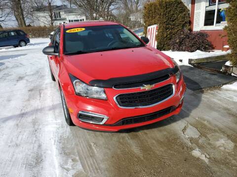 2015 Chevrolet Cruze for sale at Jack Cooney's Auto Sales in Erie PA