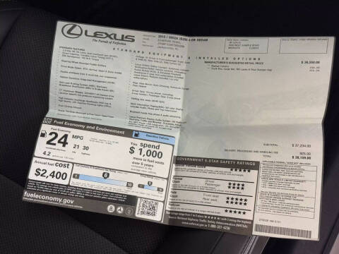 2015 Lexus IS 250 Crafted Line