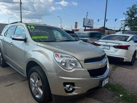 2014 Chevrolet Equinox for sale at Apollo Auto Sales LLC in Sioux City IA