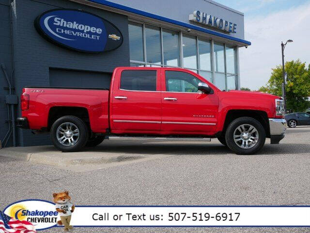 Used 2018 Chevrolet Silverado 1500 LTZ with VIN 3GCUKSEC7JG151294 for sale in Shakopee, Minnesota