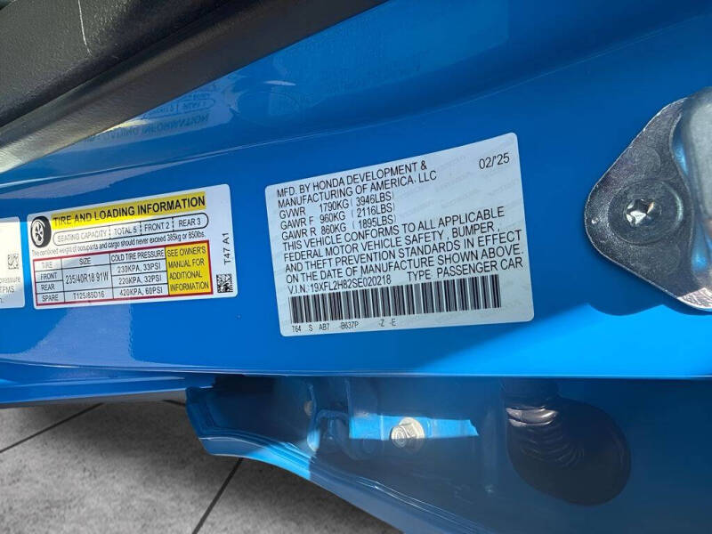 2025 Honda Civic Sport