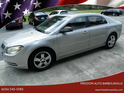 2008 Chevrolet Malibu for sale at Freedom Auto Barbourville in Bimble KY