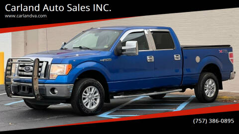 2012 Ford F-150 for sale at Carland Auto Sales INC. in Portsmouth VA