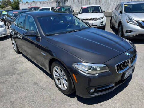 2015 BMW 5 Series for sale at TRAX AUTO WHOLESALE in San Mateo CA