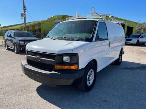 2013 Chevrolet Express Cargo for sale at RODRIGUEZ MOTORS CO. in Houston TX