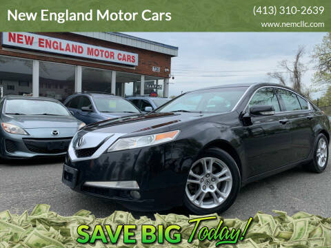 2009 Acura TL for sale at New England Motor Cars in Springfield MA