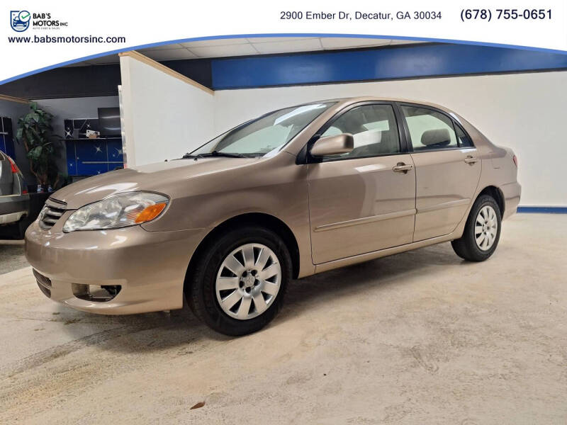 2004 Toyota Corolla