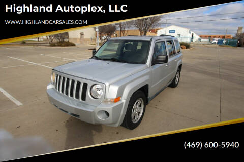 2010 Jeep Patriot for sale at Highland Autoplex, LLC in Dallas TX