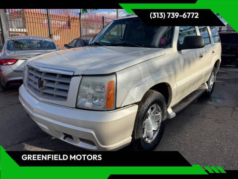 2002 Cadillac Escalade