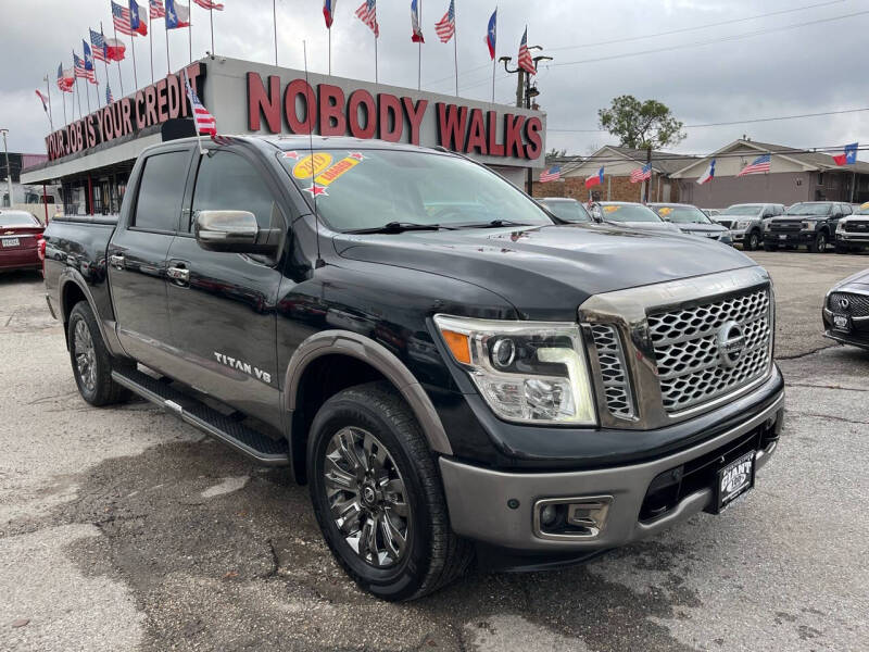 2019 Nissan Titan for sale at Giant Auto Mart 2 in Houston TX