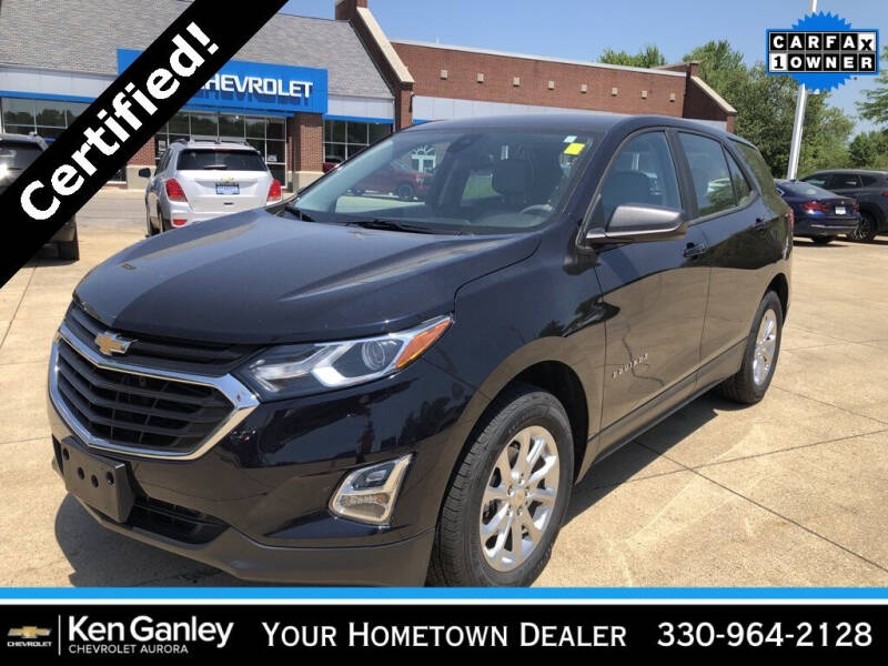 2020 Chevrolet Equinox for sale at Ganley Chevy of Aurora in Aurora OH
