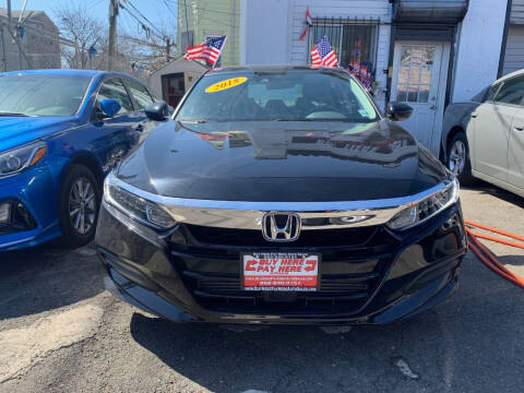 2018 Honda Accord for sale at Buy Here Pay Here Auto Sales in Newark NJ