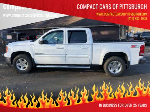 2010 GMC Sierra 1500 for sale at Compact Cars of Pittsburgh in Pittsburgh PA