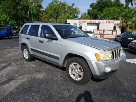 2005 Jeep Grand Cherokee for sale at DONNY MILLS AUTO SALES in Largo FL