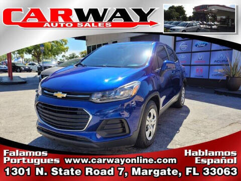 2017 Chevrolet Trax for sale at CARWAY Auto Sales in Margate FL