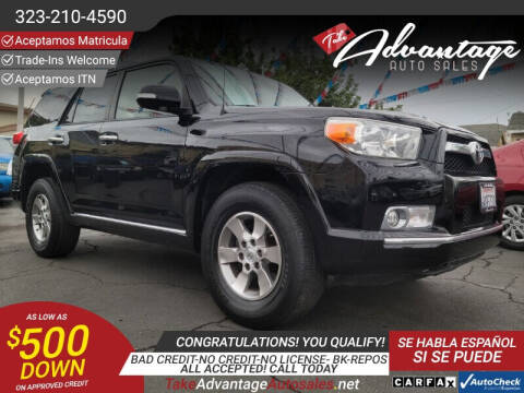 2011 Toyota 4Runner for sale at ADVANTAGE AUTO SALES INC in Bell CA