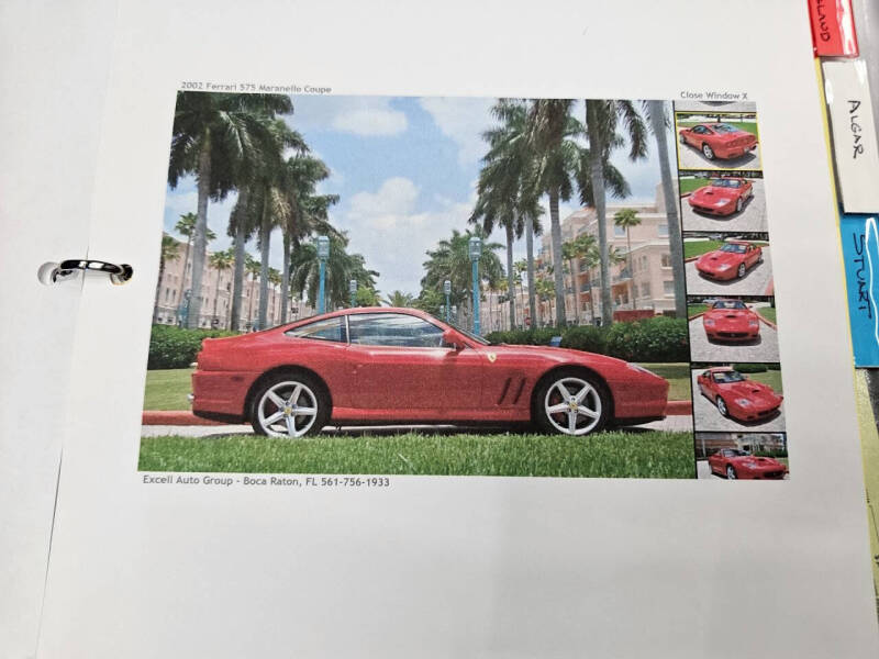 2002 Ferrari 575M Maranello