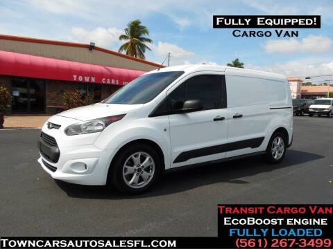 2015 Ford Transit Connect for sale at Town Cars Auto Sales in West Palm Beach FL